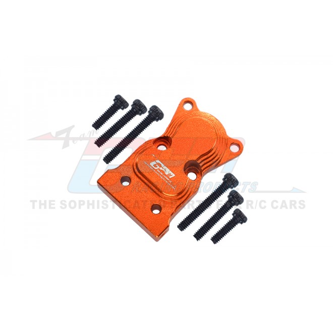 ALUMINUM FRONT/REAR GEARBOX COVER -7PC SET--SCX24012A