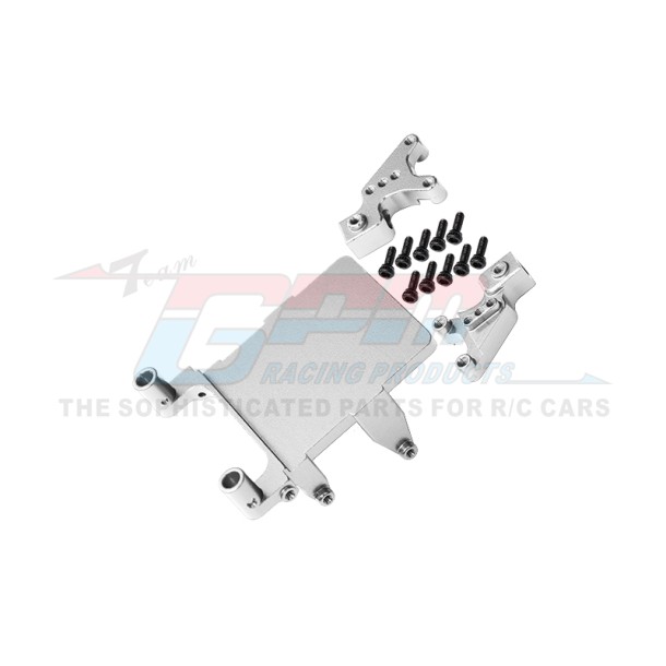 ALUMINUM ADJUSTABLE FRONT&REAR DAMPER MOUNT--SCX24201FR