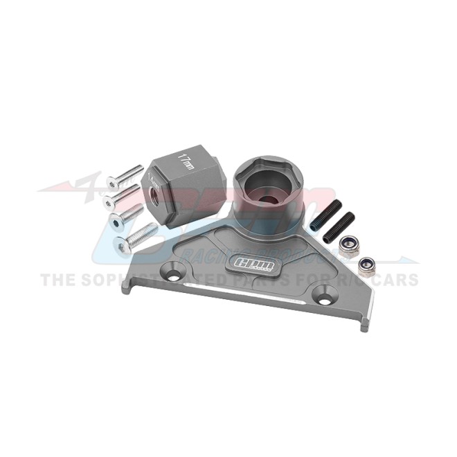 ALUMINIUM ALLOY REAR SPARE WHEEL POSITINGING BRACKET--SCX6005A