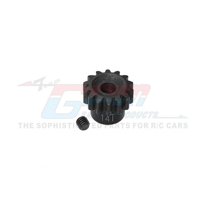 HIGH CARBON STEEL MOTOR GEAR 14T--SCX6014TS