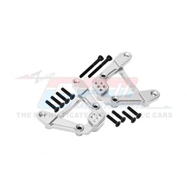 ALUMINUM ADJUSTABLE REAR DAMPER MOUNT--SCX6030