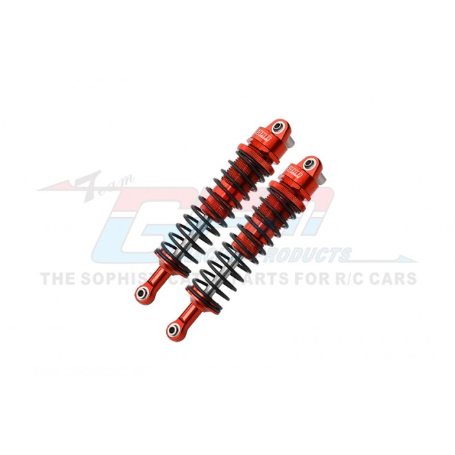 ALUMINUM FRONT/REAR THICKENED SPRING DAMPERS 145MM--SCX6145F/R