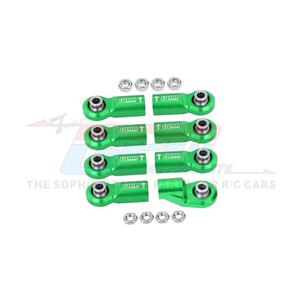 7075 ALLOY CLOCKWISE AND ANTICLOCKWISE BALL ENDS FOR ORIGINAL FRONT LINK BAR ENDS--SCX6160F/BE