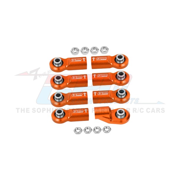 7075 ALLOY CLOCKWISE AND ANTICLOCKWISE BALL ENDS FOR ORIGINAL FRONT LINK BAR ENDS--SCX6160F/BE