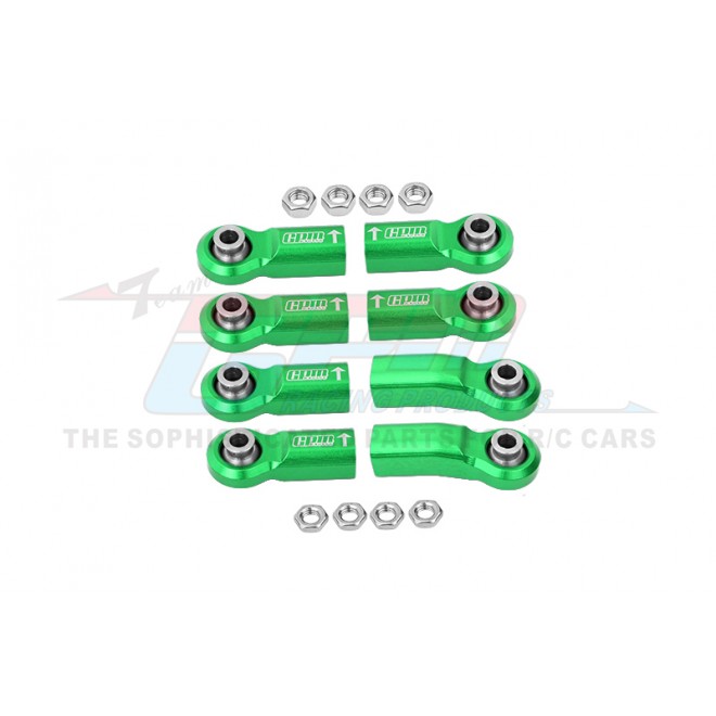 7075 ALLOY CLOCKWISE AND ANTICLOCKWISE BALL ENDS FOR ORIGINAL REAR LINK BAR ENDS--SCX6160R/BE