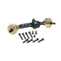 ALUMINUM 7075 BRASS FRONT STRAIGHT AXLE HOUSING FOR AXIAL 1/10 SCX10 PRO 4X4 KIT