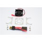 ALUMINIUM MOTOR HEATSINK WITH COOLING FAN - 1 SET (FOR SLASH 4X4 LCG VERSION)