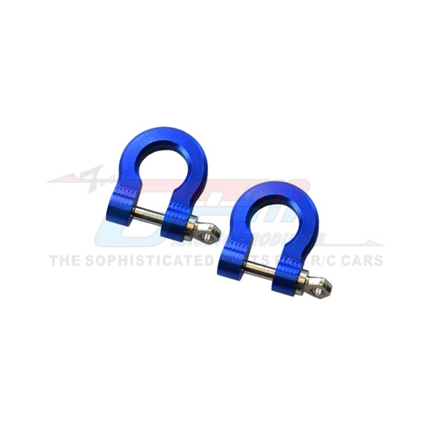 ALUMINUM FRONT/REAR BUMPER D-RINGS--TRX4003