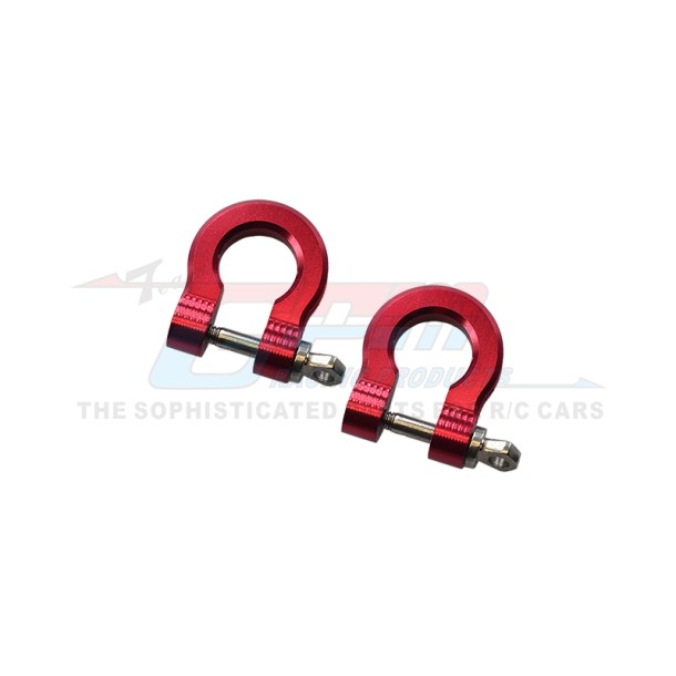 ALUMINUM FRONT/REAR BUMPER D-RINGS--TRX4003