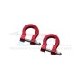 ALUMINUM FRONT/REAR BUMPER D-RINGS--TRX4003