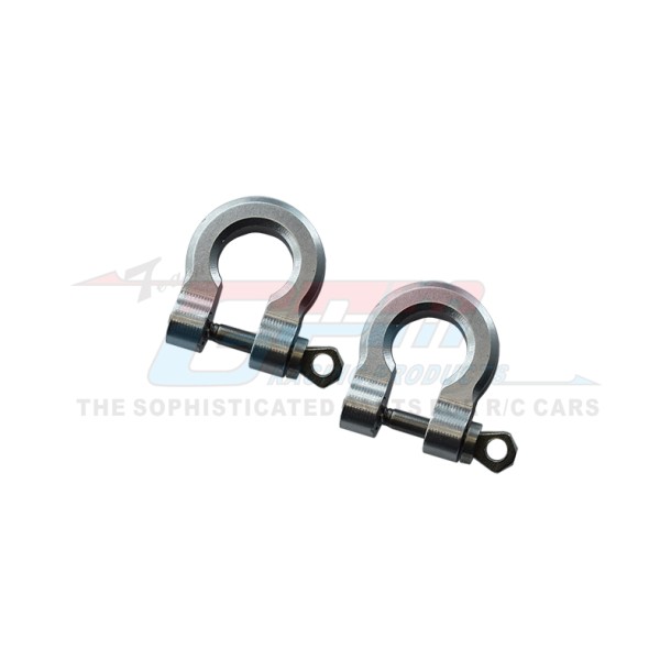 ALUMINUM FRONT/REAR BUMPER D-RINGS--TRX4003