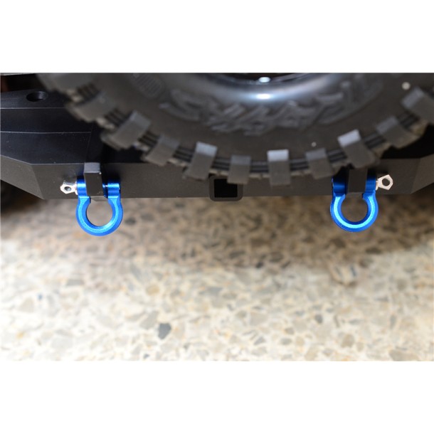 ALUMINUM FRONT/REAR BUMPER D-RINGS--TRX4003