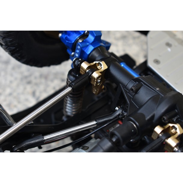 BRASS FRONT AXLE MOUNT SET FOR SUSPENSION LINKS--TRX4008X