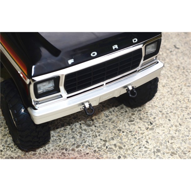 ALUMINIUM FRONT BUMPER MOUNT+D-RINGS FOR TRX-4 FORD BRONCO--TRX4330FF