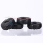 TRAXXAS TRX4M WIDEN 1.0 INCH NAILED RUBBER TIRES 72MM x 27MM WITH FOAM INSERT--TRX4MZSP1307