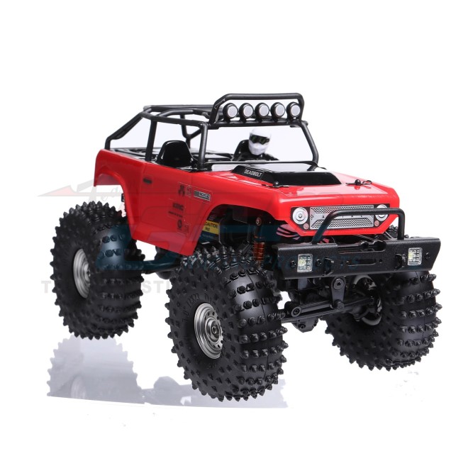 TRAXXAS TRX4M WIDEN 1.0 INCH NAILED RUBBER TIRES 72MM x 27MM WITH FOAM INSERT--TRX4MZSP1307