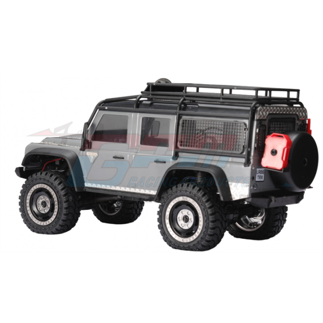 TRAXXAS 1/18 TRX-4M LAND ROVER DEFENDER METAL STEREOSCOPIC SIDE+REAR WINDOW NET--TRX4MZSP5