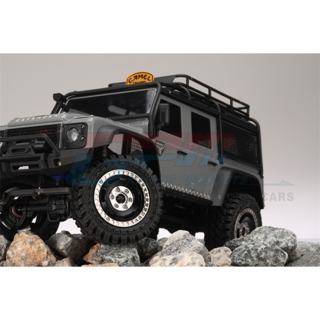 TRAXXAS 1/18 TRX-4M LAND ROVER DEFENDER METAL STEREOSCOPIC SIDE+REAR WINDOW NET--TRX4MZSP5