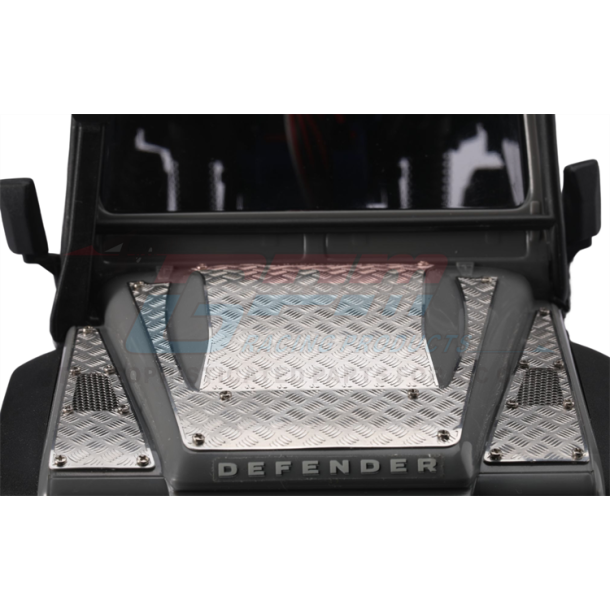 TRAXXAS 1/18 TRX-4M LAND ROVER DEFENDER METAL STEREOSCOPIC SIDE+REAR WINDOW NET--TRX4MZSP7