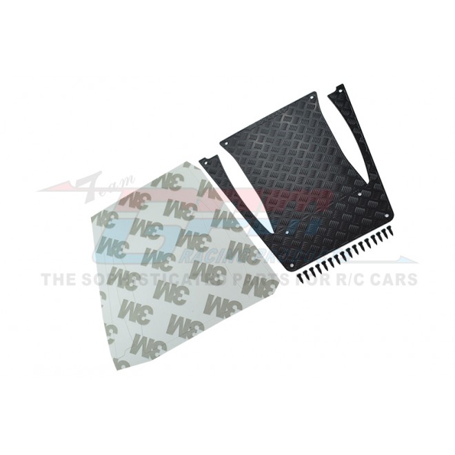 TRAXXAS 1/18 TRX-4M LAND ROVER DEFENDER METAL STEREOSCOPIC SIDE+REAR WINDOW NET--TRX4MZSP7