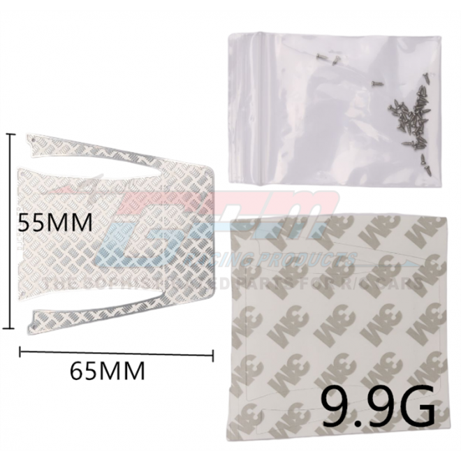 TRAXXAS 1/18 TRX-4M LAND ROVER DEFENDER METAL STEREOSCOPIC SIDE+REAR WINDOW NET--TRX4MZSP7