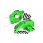 REDESIGNED 7075 ALLOY ADJUSTABLE MOTOR MOUNTS & MAIN GEAR COVER--TS1838