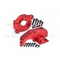 REDESIGNED 7075 ALLOY ADJUSTABLE MOTOR MOUNTS & MAIN GEAR COVER--TS1838