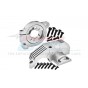 REDESIGNED 7075 ALLOY ADJUSTABLE MOTOR MOUNTS & MAIN GEAR COVER--TS1838