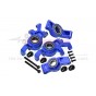 7075 ALLOY FRONT OVERSIZED STEERING BLOCKS & REAR HUB STUB AXLE CARRIERS WITH THREE OVERSIZE BEARING--TXM2122N