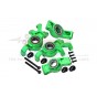 7075 ALLOY FRONT OVERSIZED STEERING BLOCKS & REAR HUB STUB AXLE CARRIERS WITH THREE OVERSIZE BEARING--TXM2122N