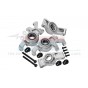 7075 ALLOY FRONT OVERSIZED STEERING BLOCKS & REAR HUB STUB AXLE CARRIERS WITH THREE OVERSIZE BEARING--TXM2122N