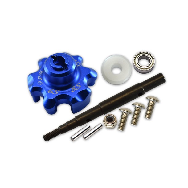 ALUMINUM TRASMISSION CUSH DRIVE HOUSING WITH DRIVE INPUT SHAFT--TXM8035S