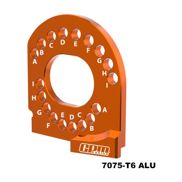 7075 ALLOY MOTOR MOUNT PLATE STRENGTHEN FOR TRAXXAS MINI MAXX