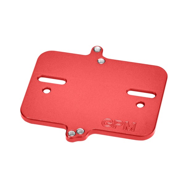 7075 ALLOY ELECTRONIC MOUNT PLATE--TXMM051