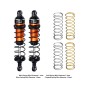 ALLOY FRONT/REAR ADJUSTABLE SPRING SHOCK 87MM FOR TRAXXAS MINI MAXX