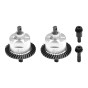 4140 CARBON STEEL + 7075 ALLOY FRONT & REAR COMPLETE DIFFERENTIAL FOR TRAXXAS MINI MAXX