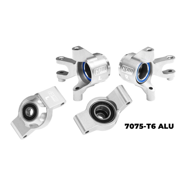 7075 ALLOY FRONT STEERING BLOCKS & REAR HUB STUB AXLE CARRIERS WITH OVERSIZE BEARING FOR TRAXXAS MINI MAXX