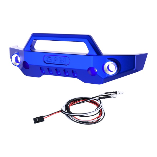 7075 ALLOY FRONT BUMPER (WITH LED LIGHTS) FOR TRAXXAS MINI MAXX