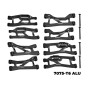 7075 ALLOY FRONT UPPER & LOWER + REAR UPPER & LOWER SUSPENSION ARMS FOR TRAXXAS MINI MAXX