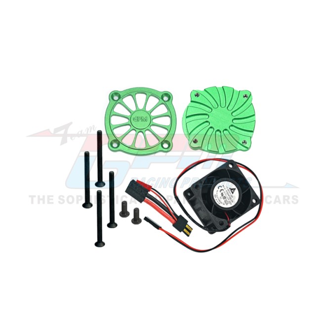 ALUMINUM MOTOR HEATSINK WITH COOLING FAN--UDR018FAN