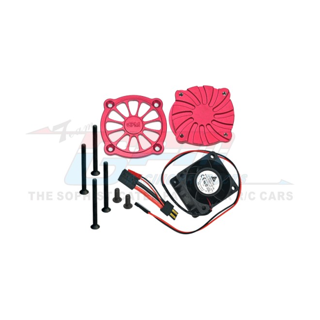 ALUMINUM MOTOR HEATSINK WITH COOLING FAN--UDR018FAN