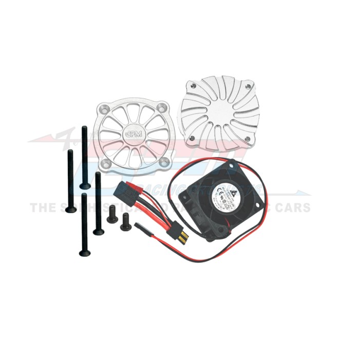 ALUMINUM MOTOR HEATSINK WITH COOLING FAN--UDR018FAN