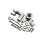 ALUMINIUM STEERING ASSEMBLY WITH BEARINGS & STAINLESS STEEL SCREWS --XO048