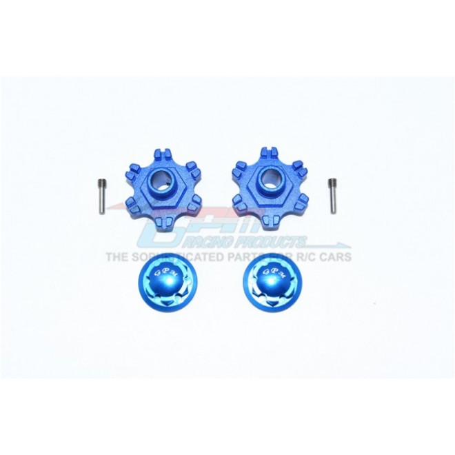 ALUMINUM WHEEL HEX (+6MM)+WHEEL LOCK--MAF10A+6MM