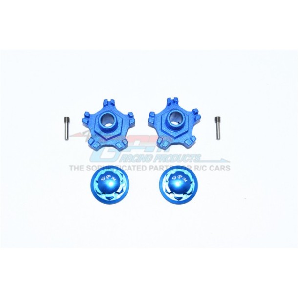 ALUMINUM WHEEL HEX (+6MM)+WHEEL LOCK--MAI10A+6MM