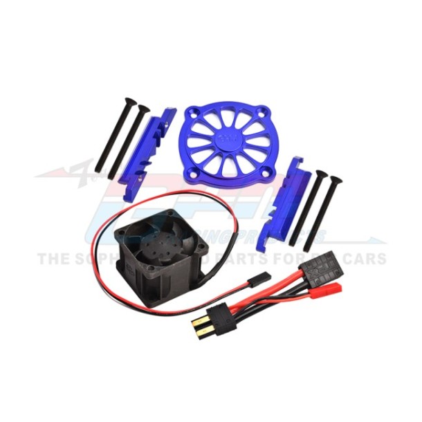 ALUMINUM MOTOR HEATSINK WITH COOLING FAN--TXMS018FAN