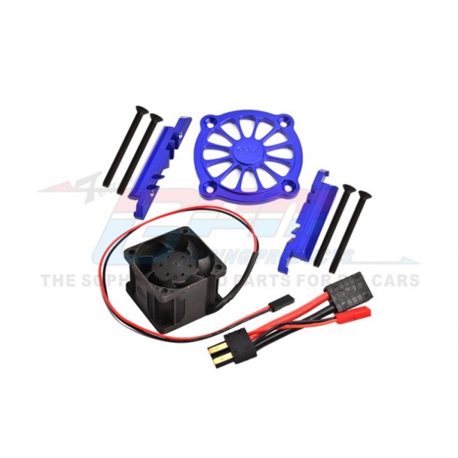 ALUMINUM MOTOR HEATSINK WITH COOLING FAN--TXMS018FAN