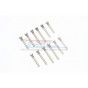 STAINLESS STEEL FRONT+REAR SUSPENSION SCREW PIN--TXMSACC/12