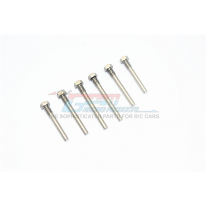 STAINLESS STEEL FRONT/REAR SUSPENSION SCREW PIN--TXMSACC/6