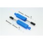 ALUMINIUM FRONT/REAR INTERNAL SHOCKS (RETICULATED PATTERN) - 12PC SET--TRX4093X